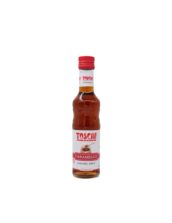 Caramello, karamelės skonio sirupas, TOSCHI, 250 ml